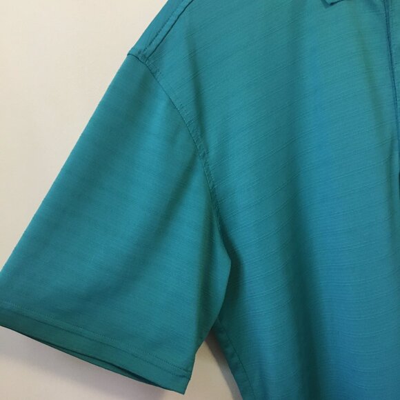 Golden Bear Performance Teal Polo Shirt - Picture 6 of 15